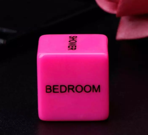 Dés à Jouer Érotiques pour Adultes, Postures Sexy, Lettres, Couple, Amoureux, Flirt, Humour, 1 Paire Rose+Noir 30g, pour Fête, Chambre, Douche - Product Image 2
