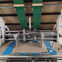 Machine à plastifier cannelure pour machine à coller les feuilles en carton ondulé/ondulé