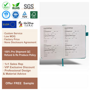 Agendas A6 de Tapa Dura con Relieve y Detalles en Dorado para Mujeres, Diario, Regalos Corporativos Personalizados, Libreta de Contraseñas - Product Image 1