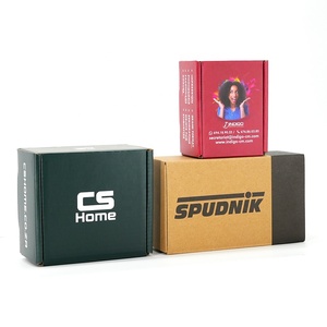 Caja de Cartón Corrugado Personalizada con Impresión <span class=keywords><strong>a</strong></span> Color en el Exterior y Marrón en el Interior, Embalaje de Envío Resistente para Productos Electrónicos - Product Image 6