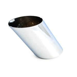 WRR 18308626665 BMW X6 30dX 35i 35iX xDrive28i xDrive35i用クロームエキゾーストチップテールパイプチップ - Product Image 4