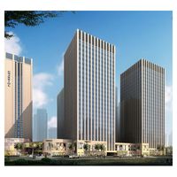 Mur-rideau architectural robuste anti-vent pour immeubles de grande hauteur Orient