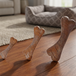 Venta al por mayor personalizado mejor irrompible grande indestructible de alta calidad duradero mascota perro masticar hueso de juguete - Product Image 2