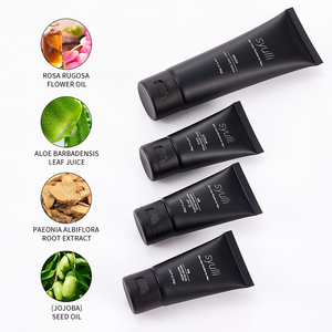Set da Viaggio per la Cura della Pelle Vegana da <span class=keywords><strong>Uomo</strong></span> con Controllo dell'Oleosità e Sbiancamento, 4 Pezzi: Detergente Viso Quotidiano, Scrub, Idratante AM/PM - Product Image 4