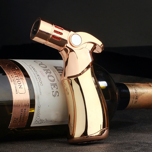 Ngọn Đuốc Với Biểu Tượng Tùy Chỉnh Cho BBQ Xì gà Butan Kim Loại Nhẹ Hơn Refillable Nhẹ Hơn Hút Thuốc Ngọn Đuốc Xì gà Nhẹ Hơn Mục Đích Súng - Product Image 4