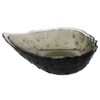 Vaisselle en verre transparent écologique et durable de style bohème pour mariage, ensemble de bols de service de haute qualité pour salades et fruits, vente en gros