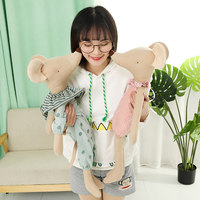 Couple habillé Souris Jouet en peluche Mignon Poche Ventre Mini Souris en peluche Coeur Souris en peluche Jouet