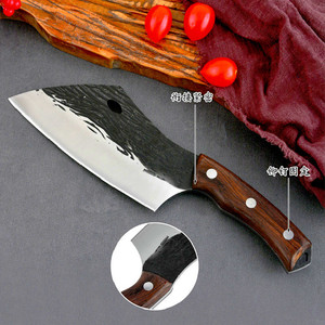 Forged sickle, multi-functional hook knife, portable <b>camping</b> knife, sharp bamboo cutter, mountain knife, outdoor tree chopping - Product Image 2
