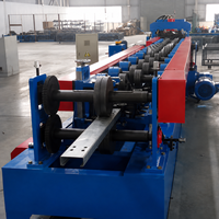 Machine de profilage de profilés en C à taille ajustable avec moteur PLC et roulement – Facile à utiliser