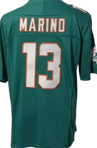Nuove Maglie da Football Americano 2025: 1 Tua Tagovailoa, 10 Tyreek Hill, 13 Dan Marino, 5 Jalen Ramsey, 17 Jaylen Waddle, Cucite - Product Image 2