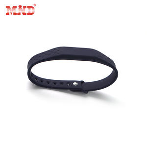 रफीड रिस्टबैंड एचएफ 13.56mhz वाटरप्रूफ एडजस्टेबल थप्पड़ Silicone कंगन बैंड - Product Image 5