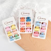 Vente en gros de 6 pièces/ensemble d'accessoires pour cheveux de style coréen, mini pince à cheveux, pince à cheveux simple, petite épingle à cheveux, pince à cheveux pour femmes, filles et enfants