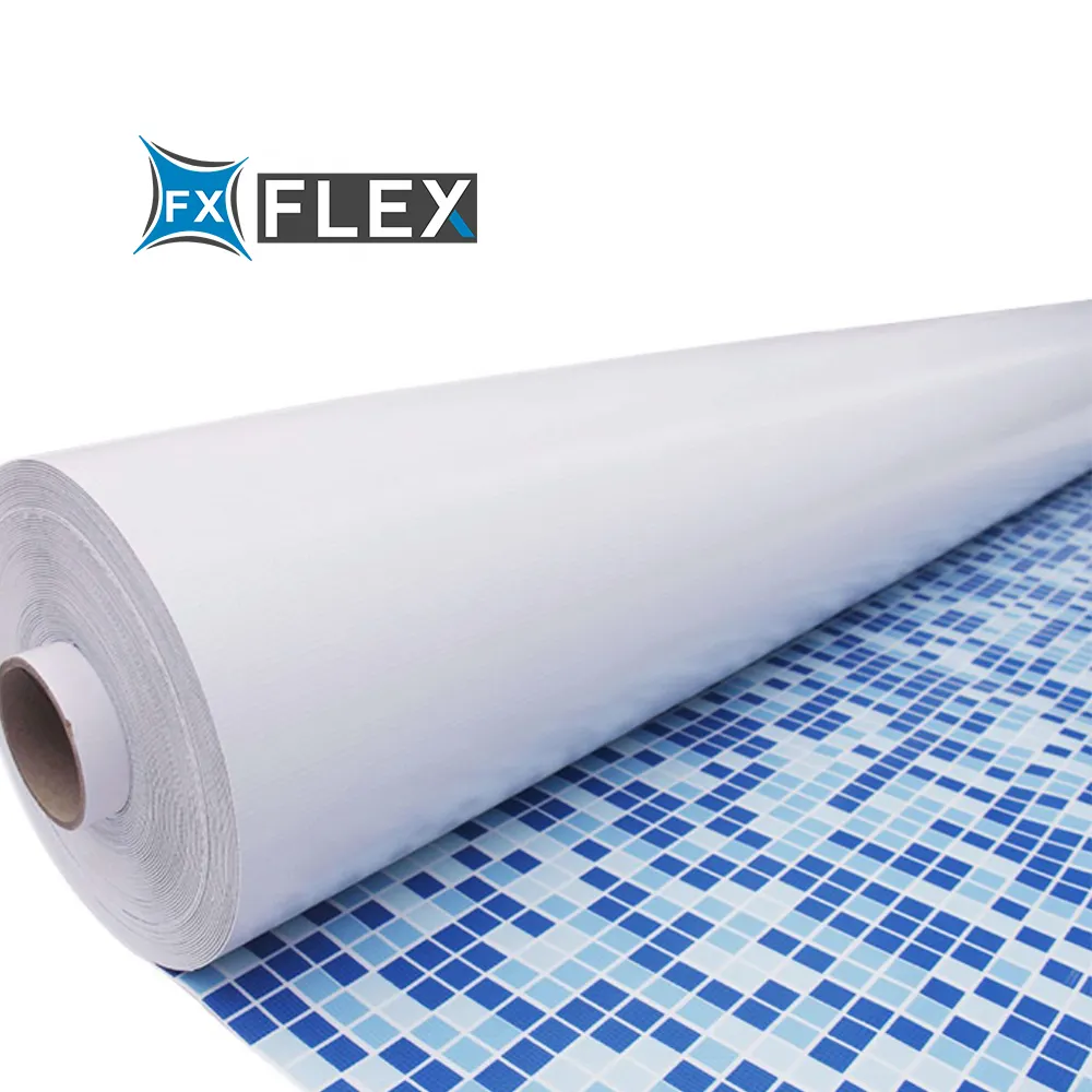 FLFX 공장 안티 UV 비닐 풀 라이너 내구성 PVC 수영장 라이너 재료
