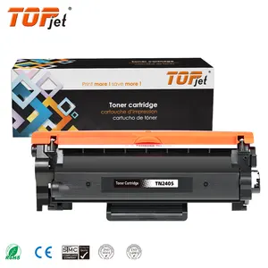 Topjet TN2405 TN 2405 Juego de cartuchos de tóner de fábrica Compatible con impresora Brother HL L2375DW DCP L2550DW MFC L2715DW