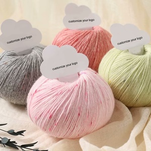 Fil à pois coloré 50g mérinos <span class=keywords><strong>woo</strong></span> fil pour tricoter à la main - Product Image 3
