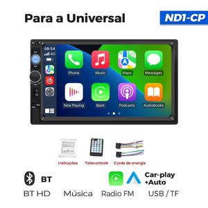 Mekede Armazém Brasil ND1-CP Écran MP5 6,86 pouces 800*480 avec système audio stéréo automobile pour usage universel - Product Image 4