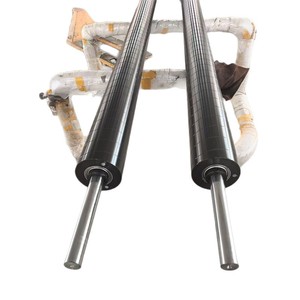 Aluminum Guide <b>Rollers</b> Stainless Steel <b>Textured</b> For Printing Machinery Custom Made Durable Parts - Product Image 3
