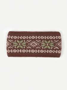 Diadema Elástica de Tela Poligonal Vintage, Estilo Americano, Accesorio Fresco y Dulce, Diadema Jacquard para Mujeres y Niñas - Product Image 3