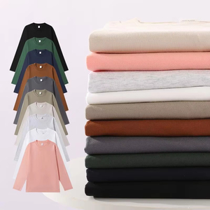 T-shirts pour hommes en coton imprimé uni de haute qualité, épaules tombantes, grande taille, t-shirt unisexe surdimensionné, poids lourd - Product Image 1