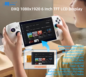 หน้าจอ OLED MIPI ความละเอียด 1080x1920 ขนาด 6.0 นิ้ว แบบ Oncell ความสว่าง 450nits อัตรารีเฟรชสูง สำหรับเครื่องเล่นเกม  จอ LCD ขนาด 6 นิ้ว  โมดูลจอแสดงผล TFT LCD - Product Image 5