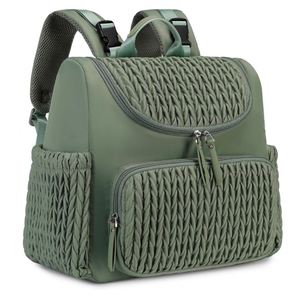 Diaper <b>Bag</b> Backpack, Waterproof Diaper <b>Bags</b> With Changing Station for Baby, Fashion Nappy Travel Backpack for Mom - Product Image 1