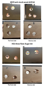 160mm Comprimento 40CR Bocados De Perfuração De Madeira De Aço Anti - Stuck Broca De Madeira Broca De Auger De Madeira <span class=keywords><strong>Bits</strong></span> - Product Image 6
