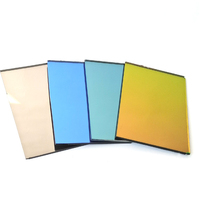 Cut Size Cheap Large clear Color Mirror Glass,decorative Aluminum Silver Wall Mirror Glass Panel Sheet