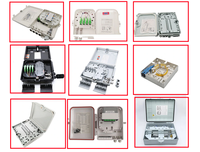 Caja de Distribución de Fibra Óptica, Cajas NAP IP 68 1X8 16 Puertos 1X16, Caja NAT, Caja FTTH