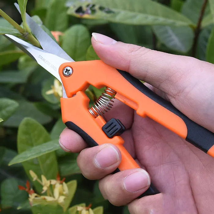 Professionele Roestvrijstalen Tuinschaar Snoeischaar Snoeischaar Met Veiligheidsslot