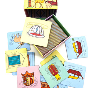 Cartes mémoire éducatives pour enfants imprimées sur mesure, vente en gros, cartes épaisses pour l'apprentissage du <span class=keywords><strong>français</strong></span>, cartes d'apprentissage des langues - Product Image 4
