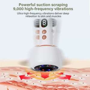 Nouvel outil de massage électrique rechargeable Guasha, tête magnétique sans fil, grattoir à vide, ventouses, soulagement de la douleur, appareil de massage corporel - Product Image 5
