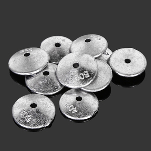 Guosong Grosir Pemberat Timbal Datar 20g 30g 40g 50g 60g 70g 80g 100g 120g 150g untuk Memancing di Air Asin