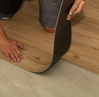 Dalles de vinyle auto-adhésives à pose libre, étanches, LVT, revêtement de sol en vinyle de luxe