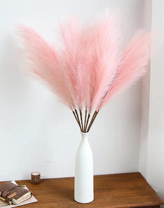 Oferta Especial: Decoración para el Hogar y Bodas, Hierba de Pampas Artificial Grande, Flor de Pluma Estilo Boho, Rama de Caña Grande para Fiestas en Casa - Product Image 3
