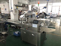 Machine d'emballage automatique avec sachets en plastique, pour aliments, en forme de plateaux, remplisseuse horizontale, mochi, nouveauté