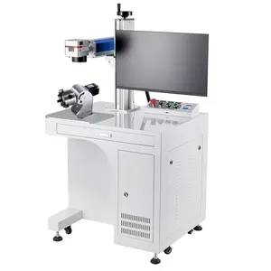 Bluetimes 30w 60w 100w 2.5d 3d jpt mopa colour fiber laser marking machine