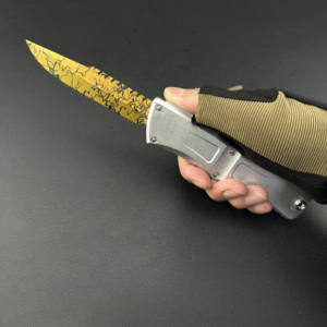 มีดพับ MTK สำหรับ <span class=keywords><strong>Troodon</strong></span> ทำจากสแตนเลส ด้ามจับอะลูมิเนียม มีดพกพาสำหรับตั้งแคมป์และเอาตัวรอด ใบมีดพับได้สำหรับกิจกรรมกลางแจ้ง - Product Image 5