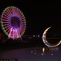 Grande Grande Roue de Fête Foraine de Visite et d'Attraction du Fournisseur Chinois, Disponible en Tailles de 20m, 30m, 38m, 42m, 46m, 48m, 50m, 65m, 88m, 120m