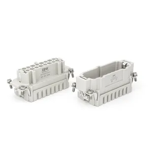 Conector de aviación HE-016 500V 16a, conectores de molde de alta resistencia haoke para sistema generador de viento