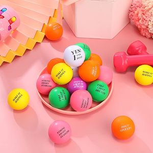 Pelotas Antiestrés de TPR Ecológicas y Motivacionales, Coloridas e Inspiradoras, Regalo de Agradecimiento para Empleados, Personalizables y Reconocedoras - Product Image 4