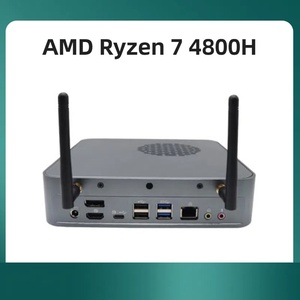 7nm Ryzen7 AMD AMD 4800H Radeon Graphics 2 x SO-DIMM สล็อต DDR4 1xM.2 ngff/nvme/PCIE3.0x4SSD 1xSATA3.0 HDD MiniPc เกม - Product Image 3