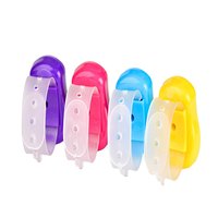 Compteur de tasbih LED, affichage numérique, plastique, alimenté par batterie, anneau de doigt, compteur de points