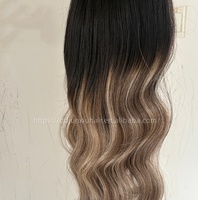Perruque Mini Originale à Grande Couverture, Topper Capillaire, Lace Frontale Complète, Dessus Plat, Nœuds Simples, Prothèse Capillaire pour Ligne de Cheveux Resserrée et Couronne Affinée
