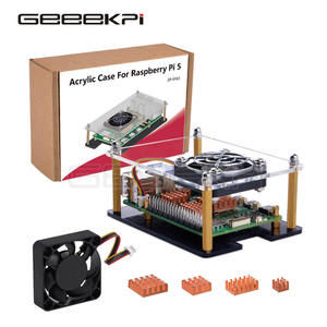 Ventilateur pour boîtier en acrylique GeeekPi Raspberry Pi 5 avec dissipateurs thermiques G609 - Product Image 2