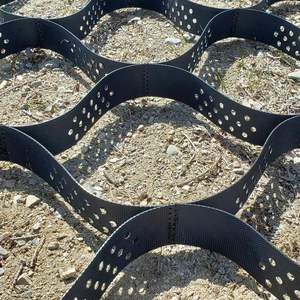 Grille <span class=keywords><strong>de</strong></span> stabilisation du sol en géocell HDPE en nid d'abeille, prix, protection des pentes, construction routière - Product Image 5