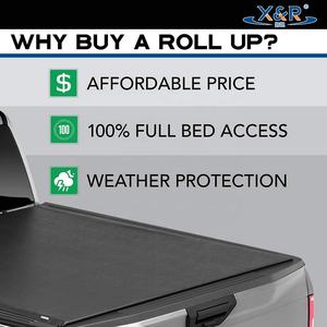 Couvercle de tonneau enroulable manuel Offre Spéciale pour Dodge Ram Caractéristique étanche pliante avec fonction de verrouillage - Product Image 4