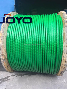 कम कीमत लाल रंग पीवीसी लेपित गैल्वेनाइज्ड 7X19 स्टील वायर रस्सी... - Product Image 6