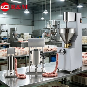 Machine à Saucisses Électrique Industrielle Commerciale Automatique et Manuelle, Remplisseuse de Viande, Machine à Embosser et à Remplir les Saucisses, <span class=keywords><strong>Prix</strong></span> Compétitif - Product Image 1