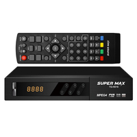 Decodificador digital terrestre de alta definición SUPER MAX TG HD16, receptor de TV, decodificador de TV Android, caja de TV de 4GB