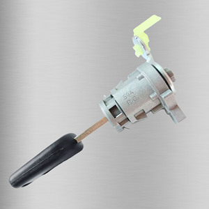 กระบอกล็อคประตูฮอนด้า 72185-S9A-M03 พร้อมกุญแจสำหรับซีอาร์วีด้านขวาอะไหล่ทดแทนวัสดุโลหะผสมสังกะสีทองแดง - Product Image 2